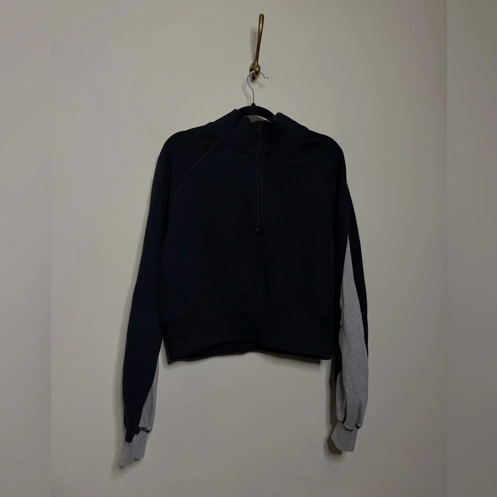 Free People Out Of The Park Pullover in Black
